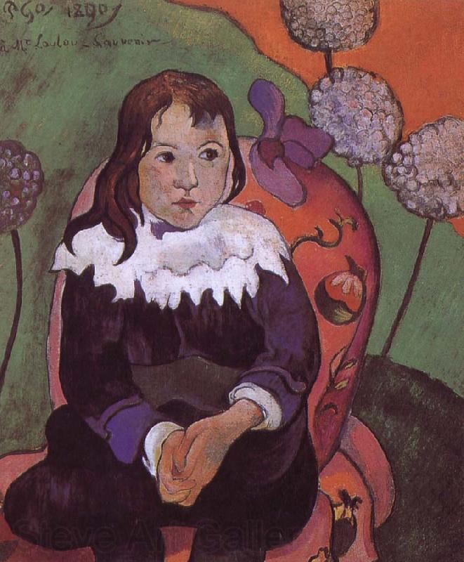 Paul Gauguin Portrait of girls France oil painting art